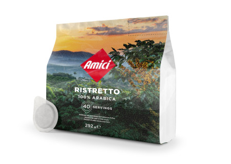 200 portions E.S.E. Ristretto en sachets de 40 portions