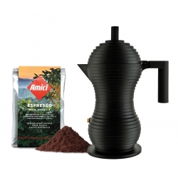 Moka Pulcina nera 6 tazze