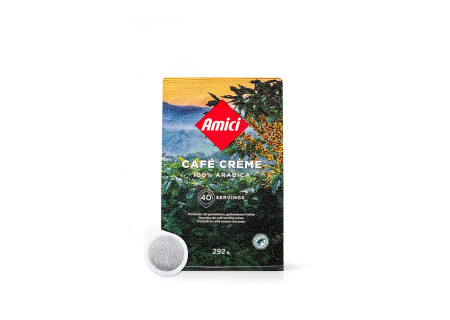Karton E.S.E. Portionen Café Crème Amici Caffè im 40er Beutel