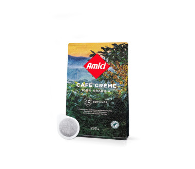 40 porzioni E.S.E. Café Crème Amici Caffè