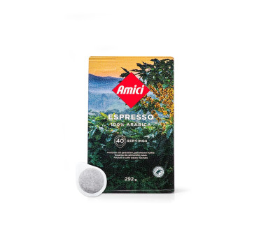 E.S.E. Espresso Amici Caffè, 40 pods per bag