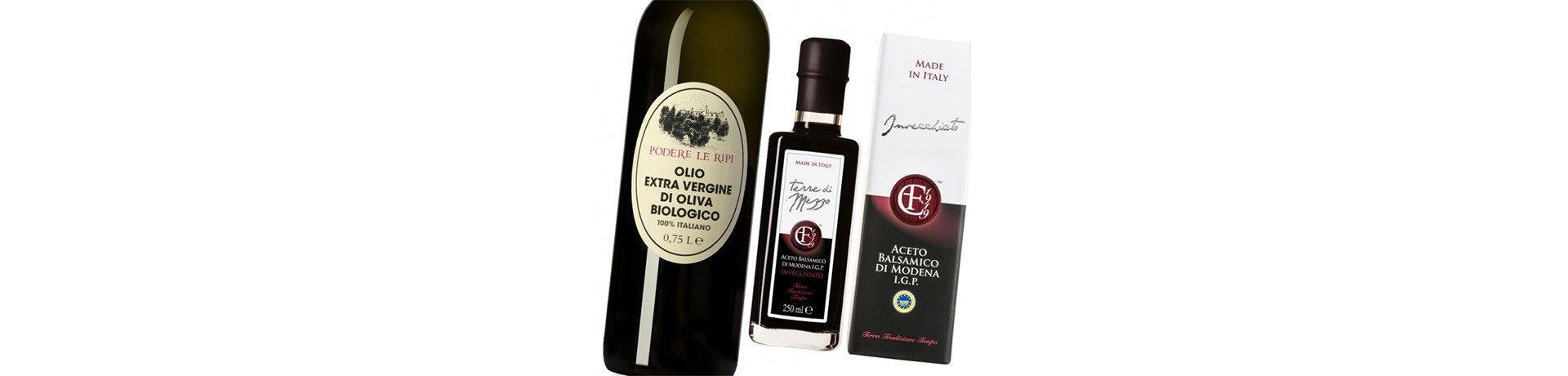 Aceto Balsamico und Olivenöl